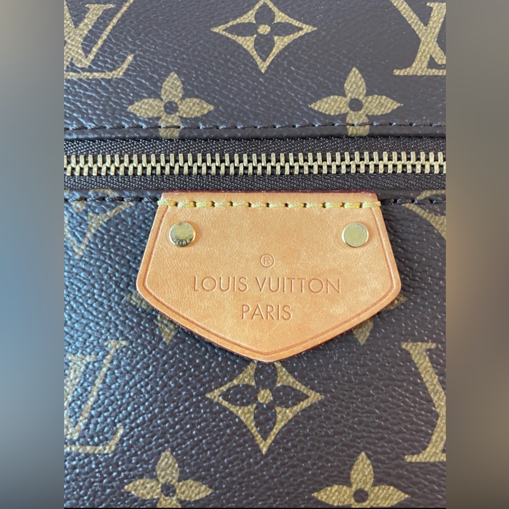 Authentic Louis Vuitton Brown Iena Monogram MM Canvas Tote Bag Full Set Luxury - Picture 3 of 13